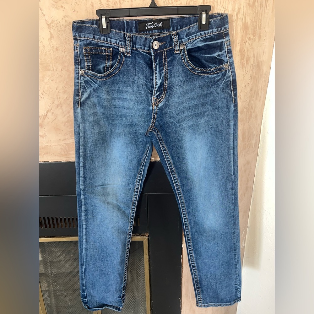 TRUE LUCK MENS 32x32 JEANS